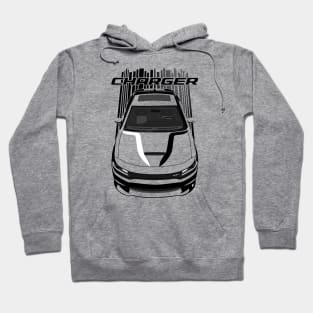 Charger - Dark Transparent/Multi Color Hoodie